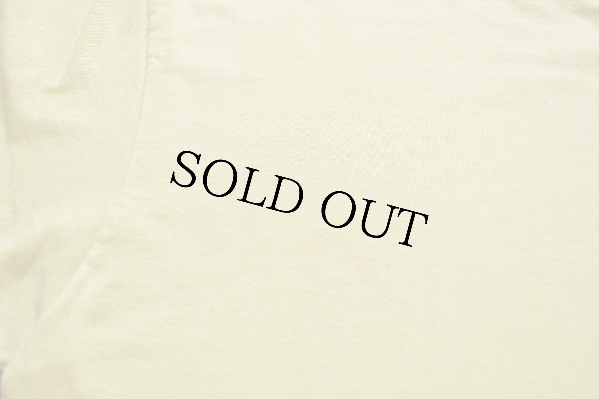 画像6: 80s USA製 Hanes Senior Farewell Week Glassboro State College 胸&袖プリント コットン 長袖Tシャツ 薄黄 L (6)