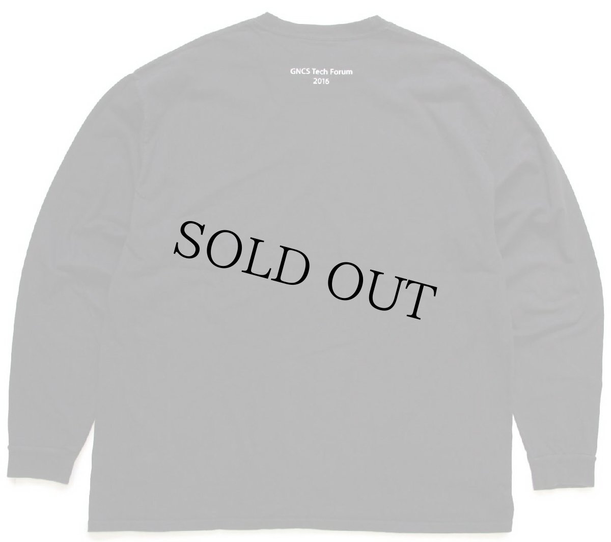 画像2: Hanes Appleアップル ロゴ GNCS Tech Forum 2016 コットン 長袖Tシャツ 黒 2XL★特大 (2)