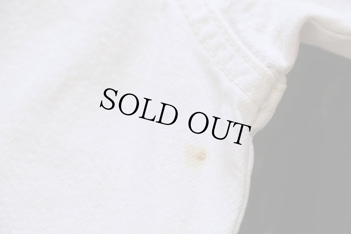 画像6: 90s Levi'sリーバイス カラーデニム ウエスタンシャツ 生成り L★08 (6)