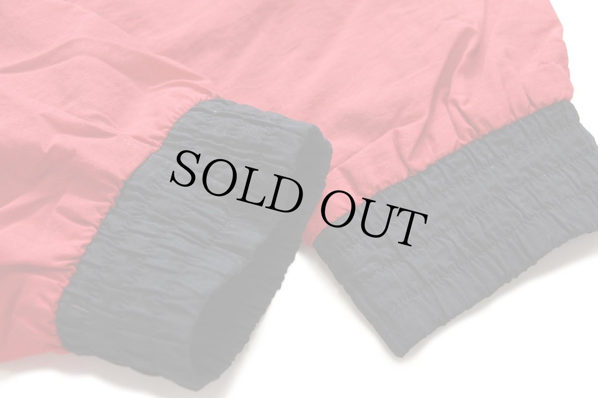 画像8: 80s adidasアディダス トレフォイル ロゴ刺繍 マルチカラー 切り替え ドルマンスリーブ ナイロンジャケット 48/5 (8)