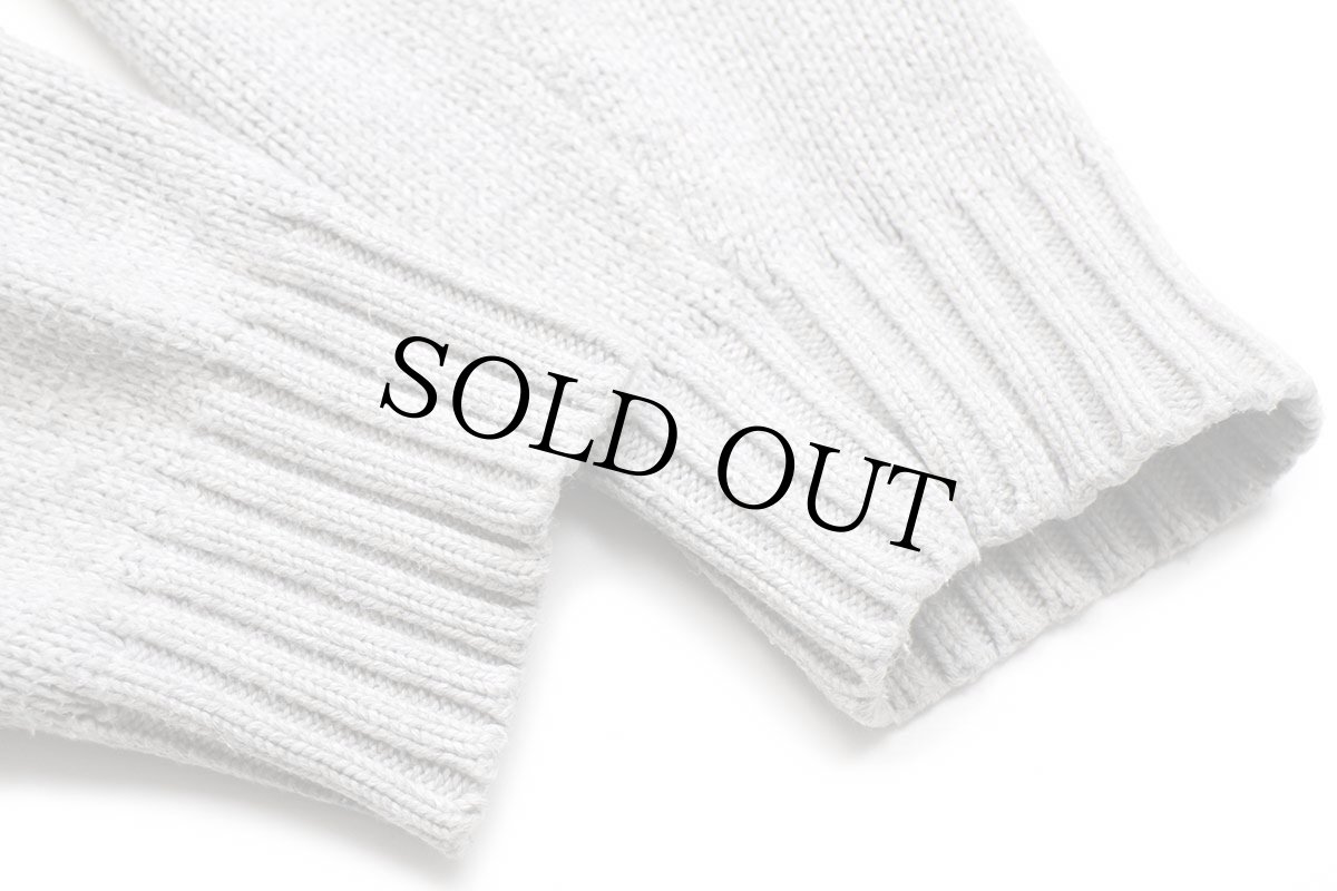 画像5: 00s ポロ ラルフローレン ワンポイント コットンニット セーター 杢グレー M (5)