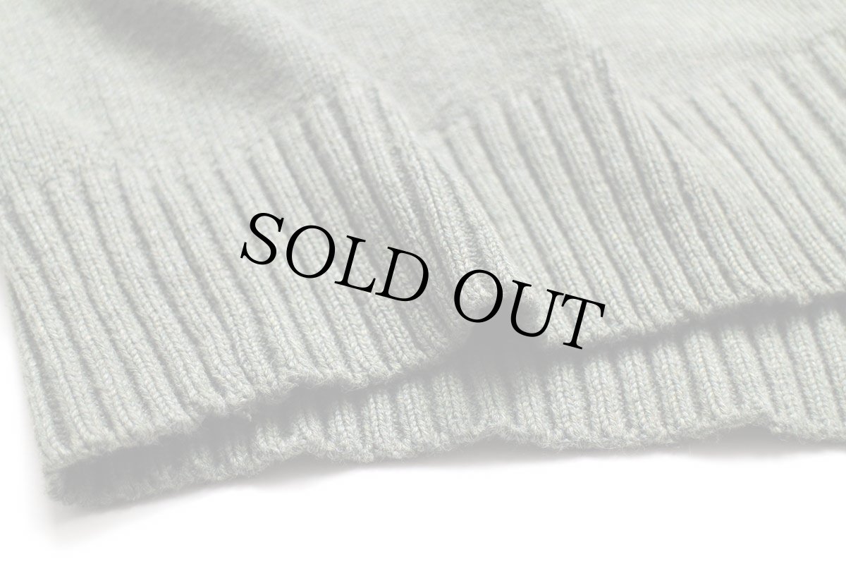 画像5: 00s ポロ ラルフローレン ワンポイント ハイネック ヘンリーネック コットンニット セーター 杢グリーン XL (5)