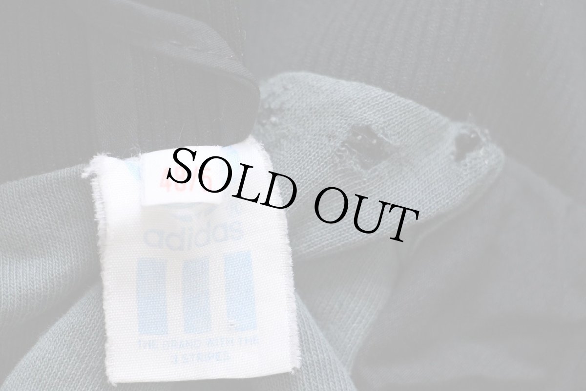 画像4: 80s adidasアディダス トレフォイル ロゴ刺繍 マルチカラー 切り替え ドルマンスリーブ ナイロンジャケット 48/5 (4)