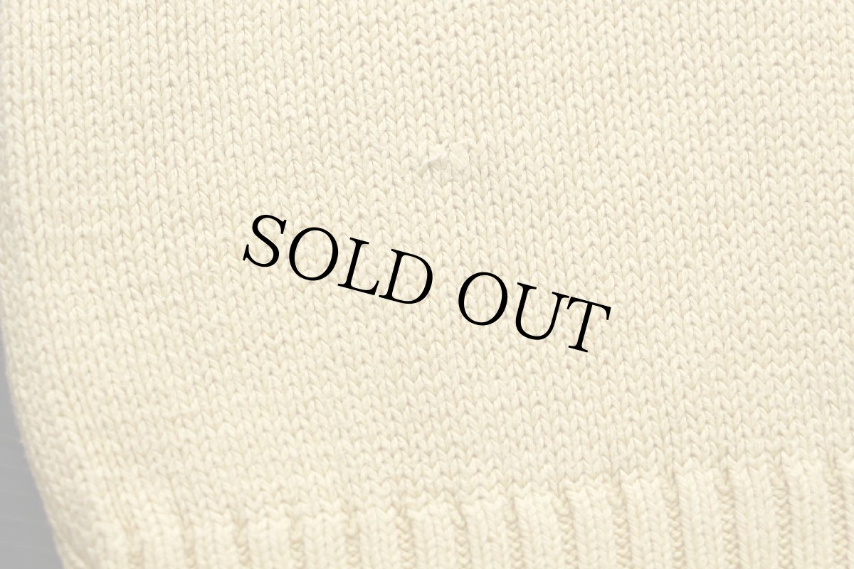 画像6: 00s ポロ ラルフローレン ワンポイント ピマ コットンニット セーター 黄 M (6)