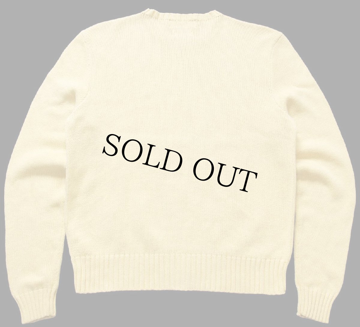 画像2: 00s ポロ ラルフローレン ワンポイント ピマ コットンニット セーター 黄 M (2)