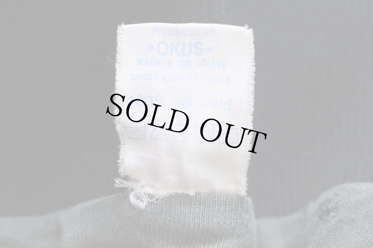 画像5: 80s adidasアディダス トレフォイル ロゴ刺繍 マルチカラー 切り替え ドルマンスリーブ ナイロンジャケット 48/5 (5)