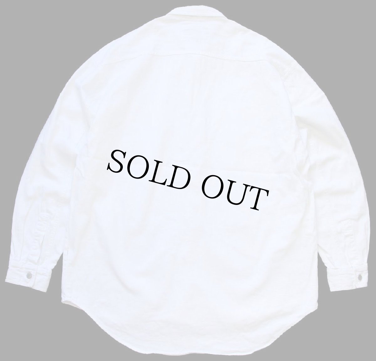 画像2: 90s Levi'sリーバイス ホワイト デニムシャツ L★09 (2)