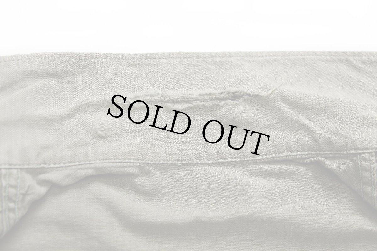 画像7: 40s 米軍 U.S.ARMY PURITAN M-43 パッチ付き 13スター HBTヘリンボーンツイル ジャケット カスタム (7)