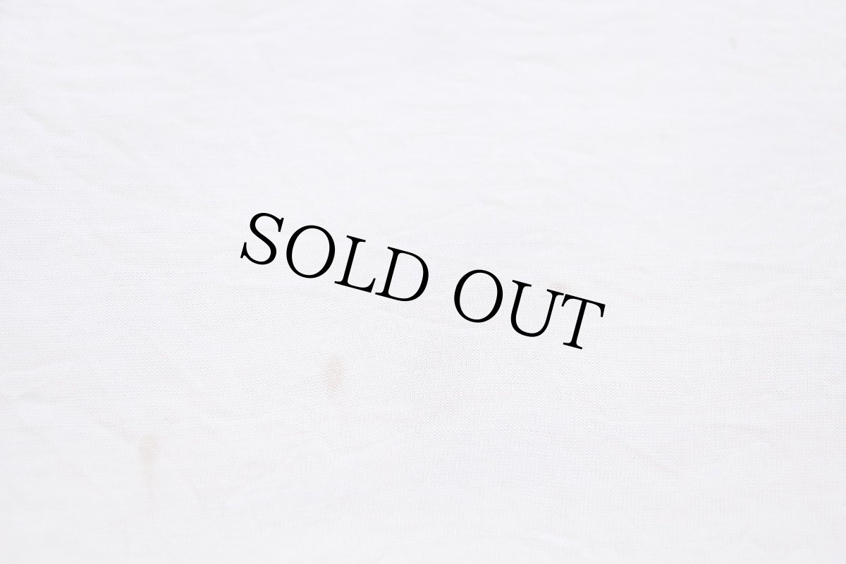 画像9: 60s CHAMPIONチャンピオン タタキタグ 64 ナンバリング 両面 オール染み込みプリント コットン×ナイロン フットボールTシャツ 40 (9)