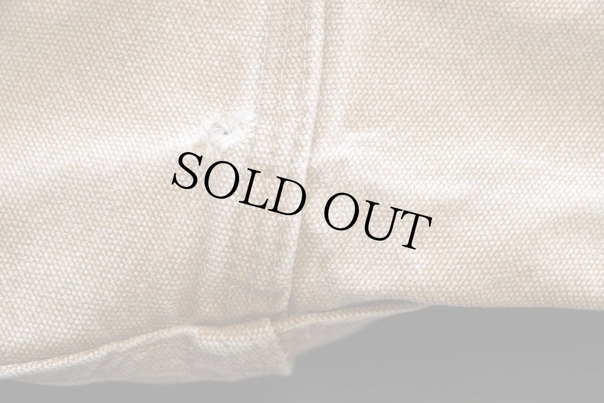 画像8: 00s メキシコ製 carharttカーハート ダブルニー ダック地 ペインターパンツ 茶 フェード w36 L32 (8)