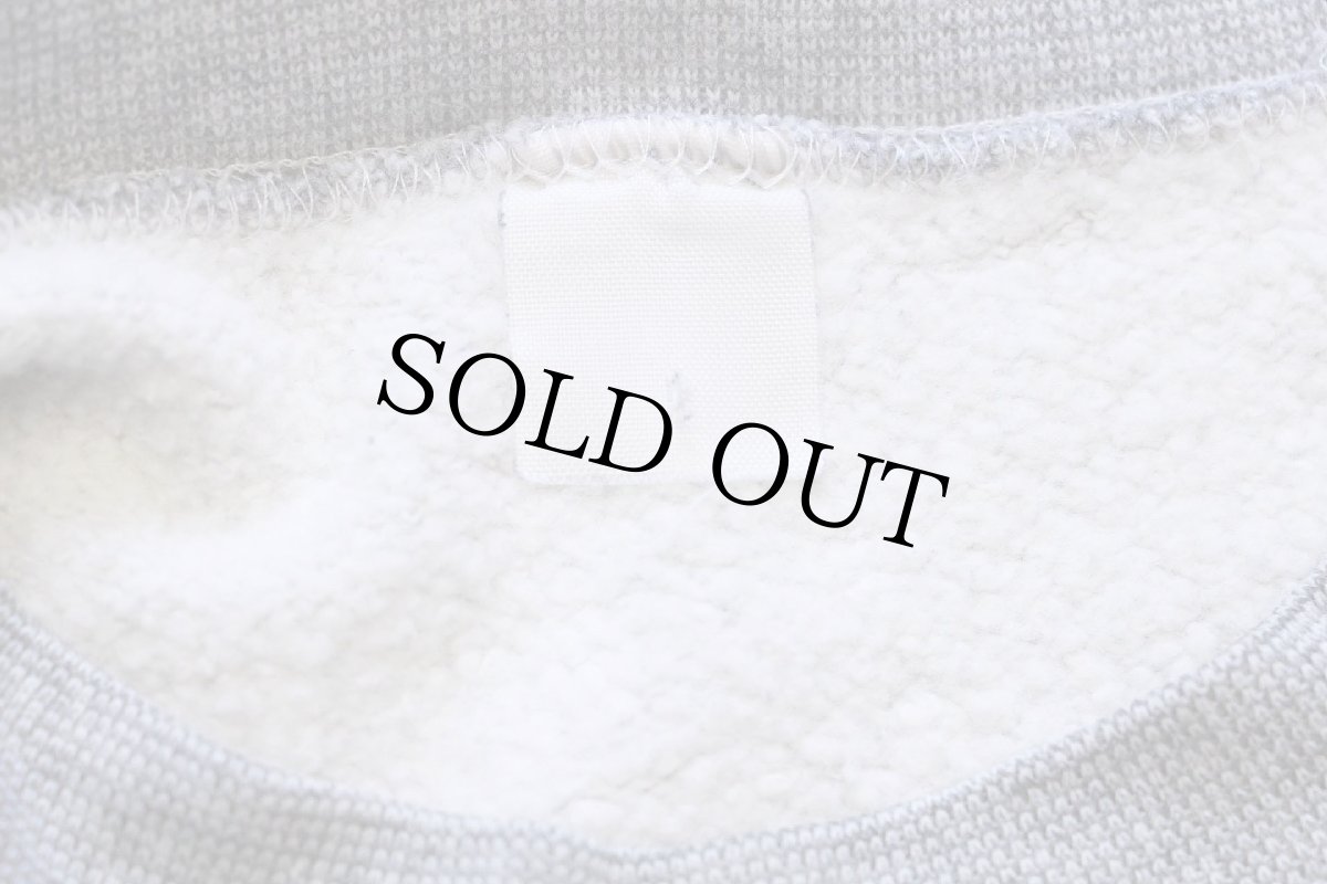 画像6: 80s スヌーピー ウッドストック UNIVERSITY BUFFALO RAH ひび割れプリント スウェット 杢グレー (6)