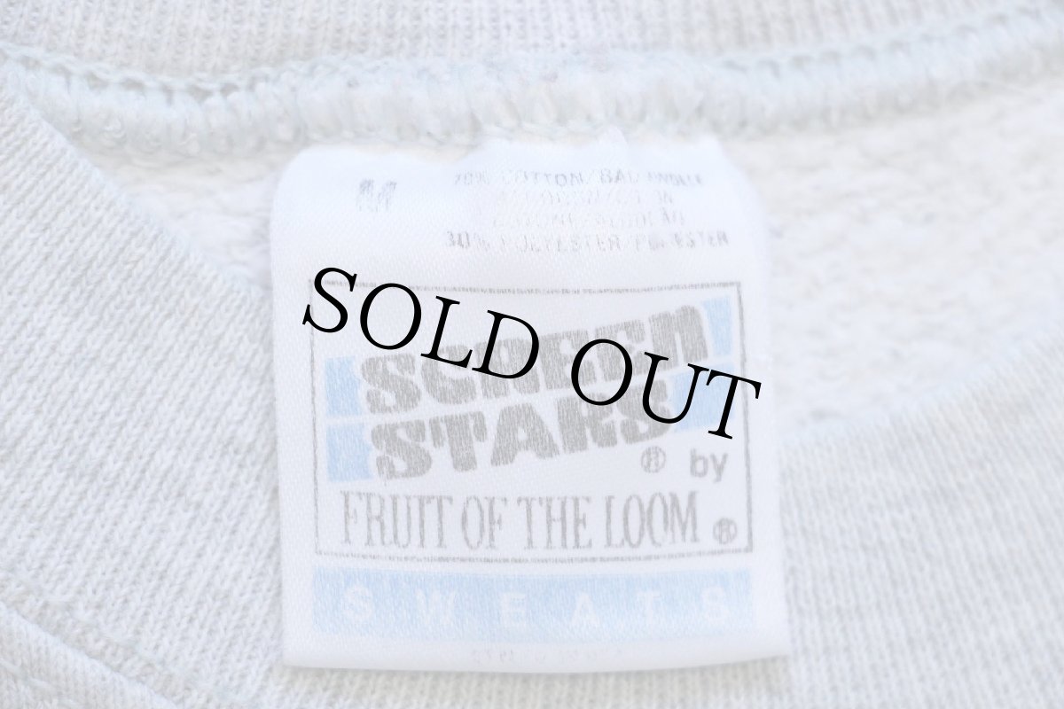 画像5: 80s アイルランド製 Linus ライナス スヌーピー スウェット 杢グレー M (5)