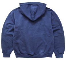 画像2: VOLKSWAGENフォルクスワーゲン ロゴ スウェットパーカー 紺 M★フーディー (2)