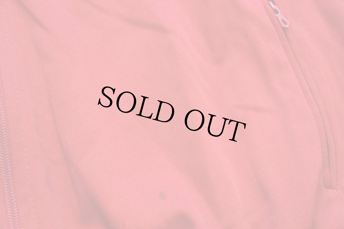 画像7: 70s フランス製 adidasアディダス VENTEX トレフォイル ハイネック マルチカラー トラックジャケット 赤 M★ジャージ (7)