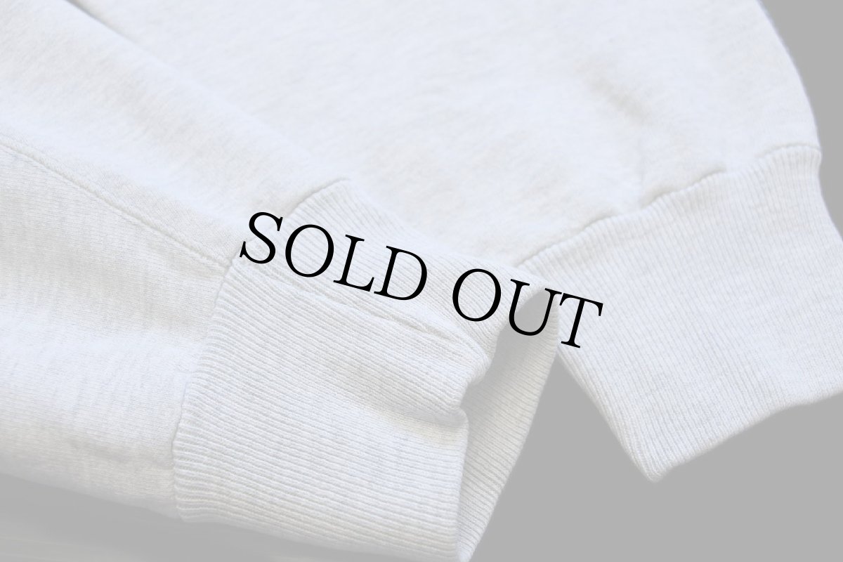 画像6: 90s USA製 Kellsport WAHLERT リバースウィーブ スウェット 杢グレー M (6)