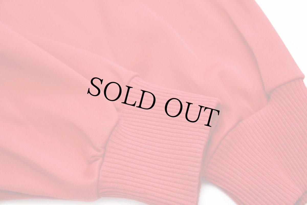 画像6: 70s フランス製 adidasアディダス VENTEX トレフォイル ハイネック マルチカラー トラックジャケット 赤 M★ジャージ (6)