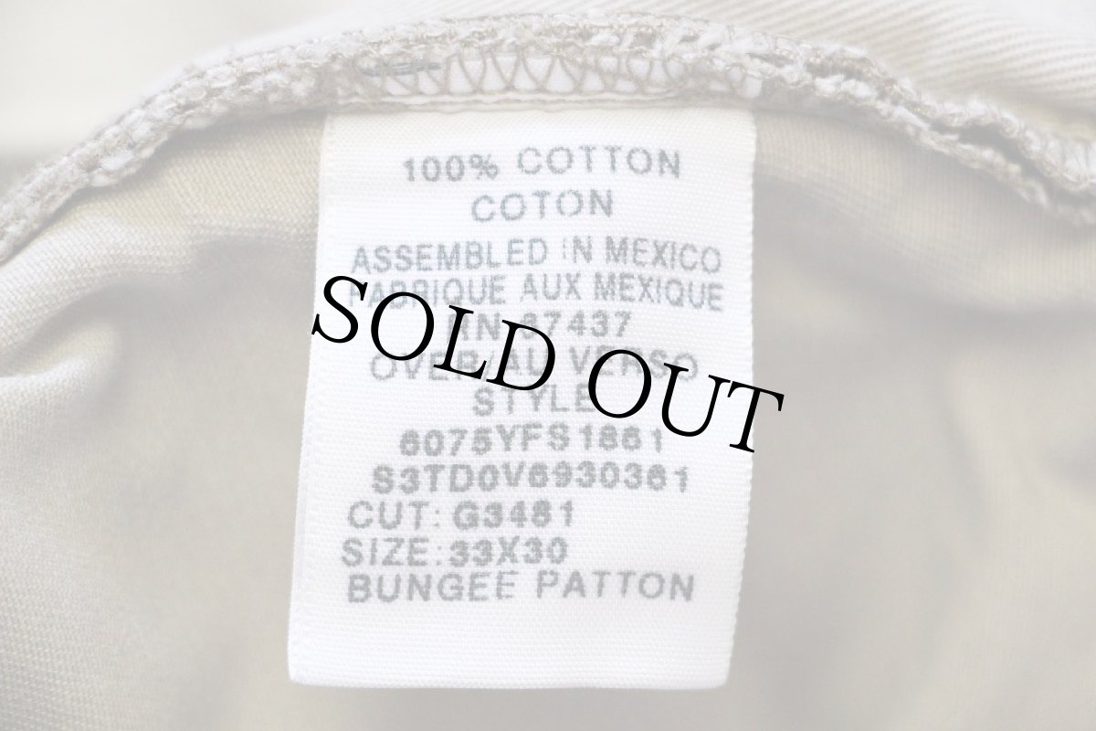 画像6: 00s メキシコ製 POLO JEANSポロ ジーンズ ラルフローレン コットン カーゴパンツ グレーベージュ w37 (6)