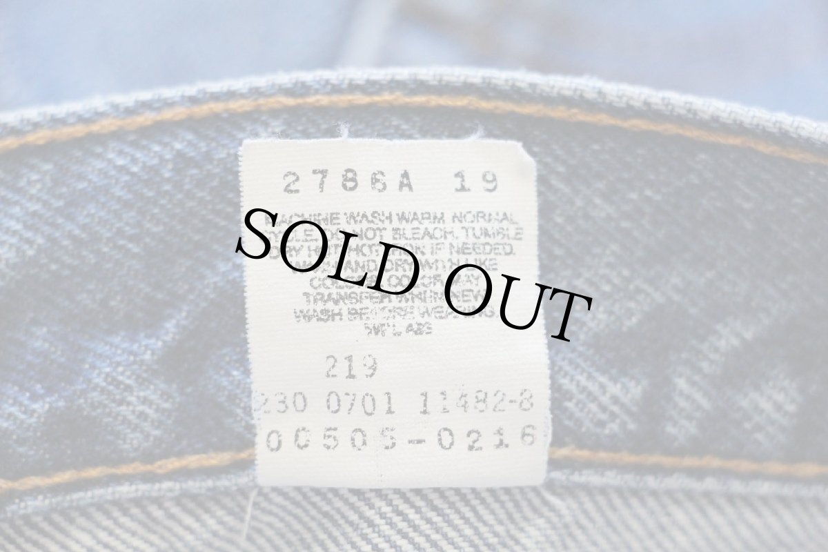 画像7: 00s メキシコ製 Levi'sリーバイス 505 デニムパンツ w34 L32★145 (7)