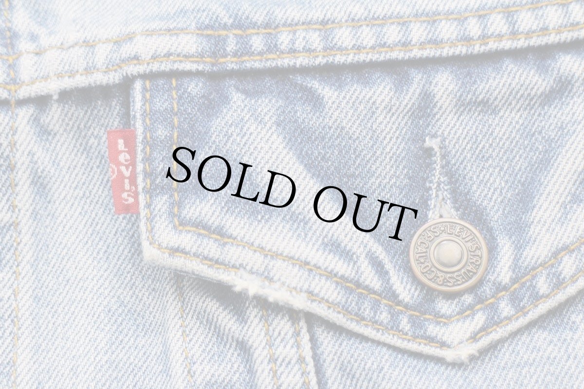 画像6: 90s Levi'sリーバイス 70503 デニムジャケット 4ポケット XL★A ユーロ (6)