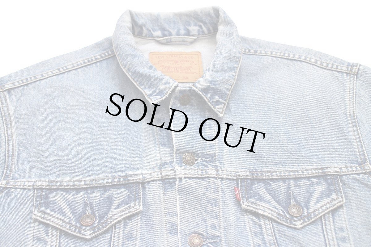 画像3: 90s Levi'sリーバイス 70503 デニムジャケット 4ポケット XL★A ユーロ (3)