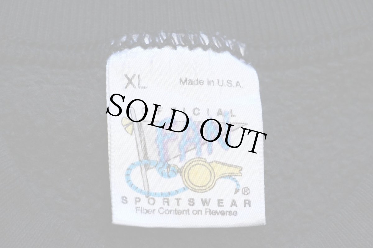 画像5: 90s USA製 Warner Bros LOONEY TUNES TASMANIAN DEVIL タズマニアンデビル スウェット 黒 XL (5)