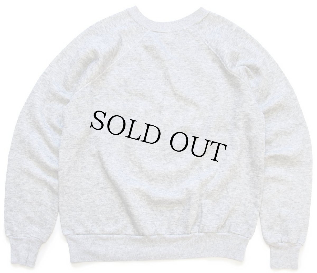 画像2: 80s USA製 NORTHEASTERN スウェット 杢グレー (2)