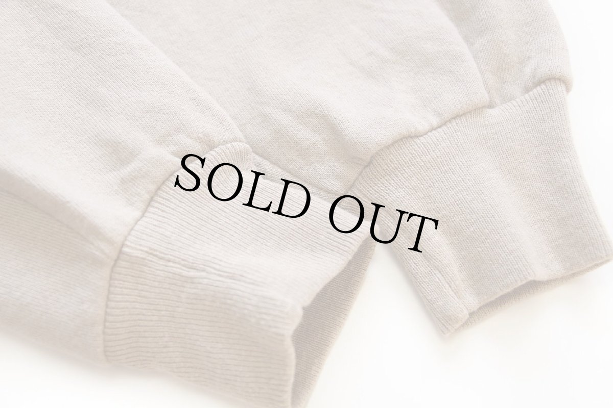 画像5: 90s USA製 JERZEES 無地 スウェット グレーベージュ XL★ブランク (5)