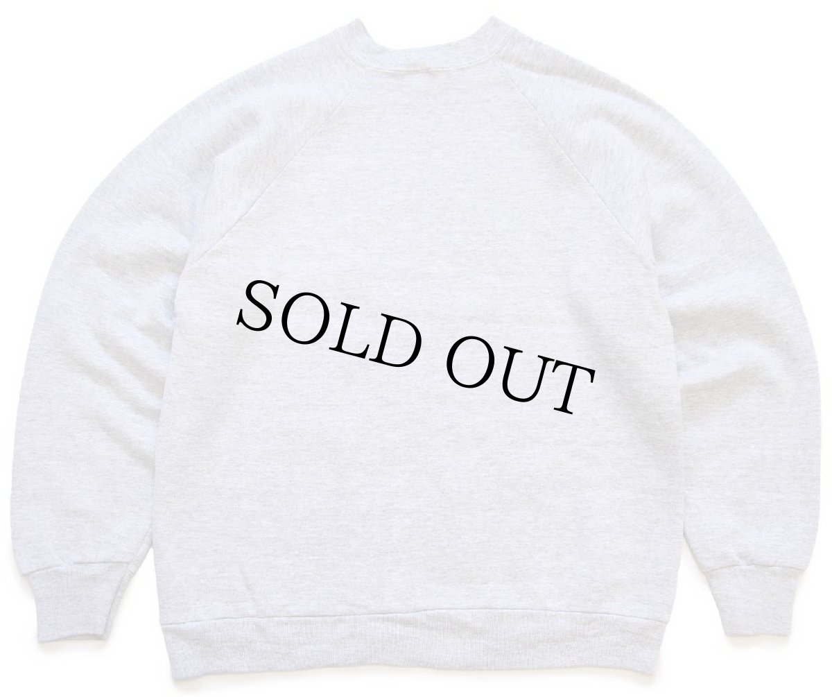 画像2: 80s USA製 HARVARD スウェット 杢グレー L (2)