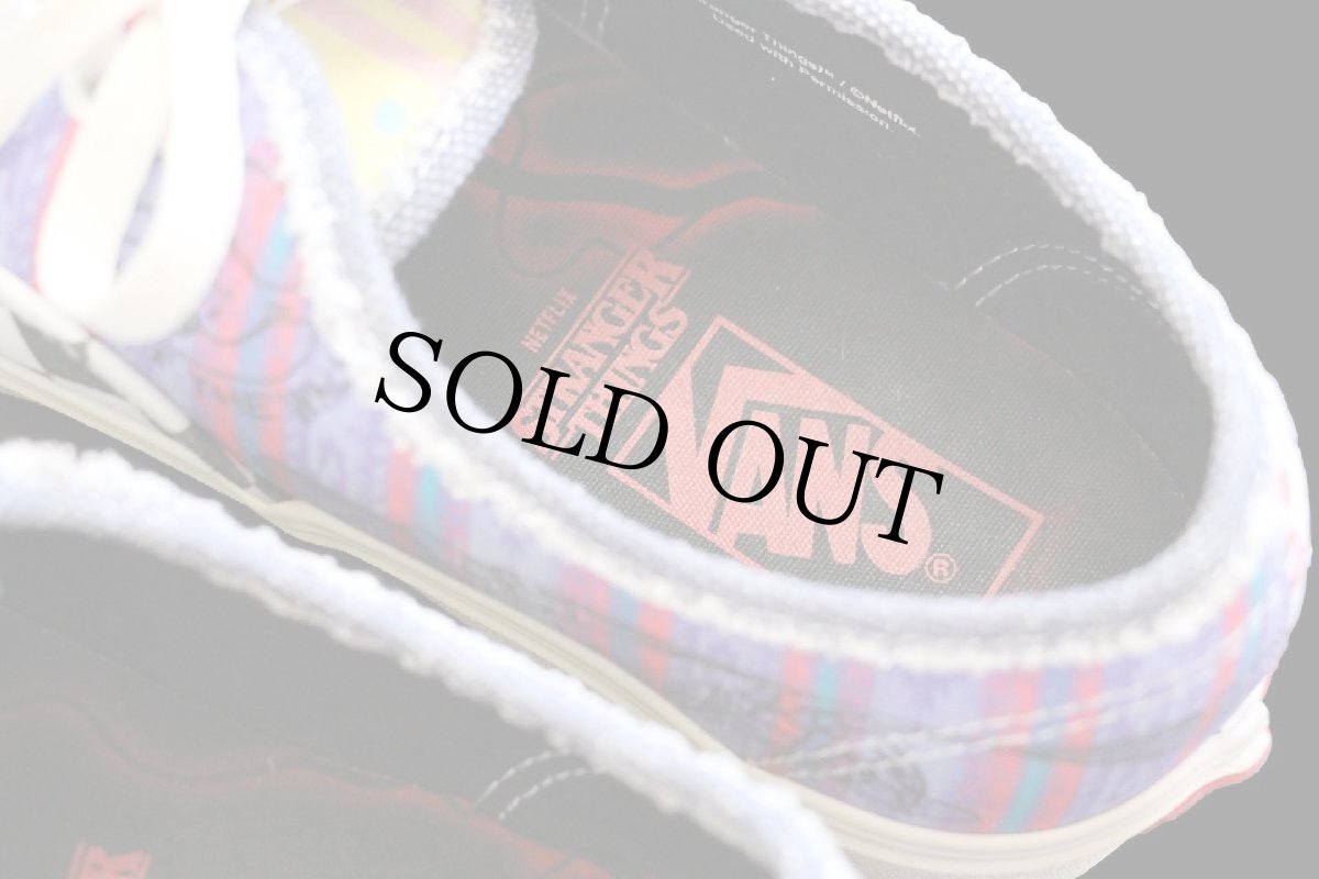 画像5: VANSバンズ×STRANGER THINGS Surfer Boy Pizza チェッカーフラッグ AUTHENTICオーセンティック 8/26cm★スニーカー (5)