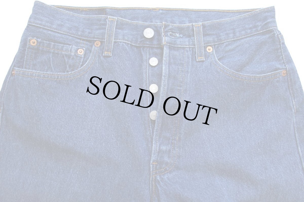 画像4: 90s USA製 Levi'sリーバイス 501 カットオフ デニムパンツ w32★132 (4)