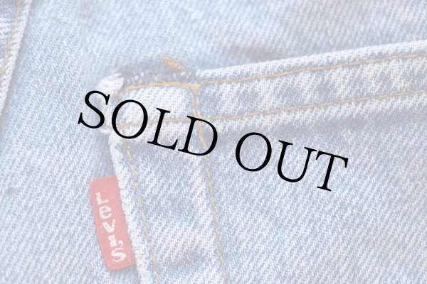 80s USA製 Levi'sリーバイス 501 赤耳 デニムパンツ ヒゲ w27
