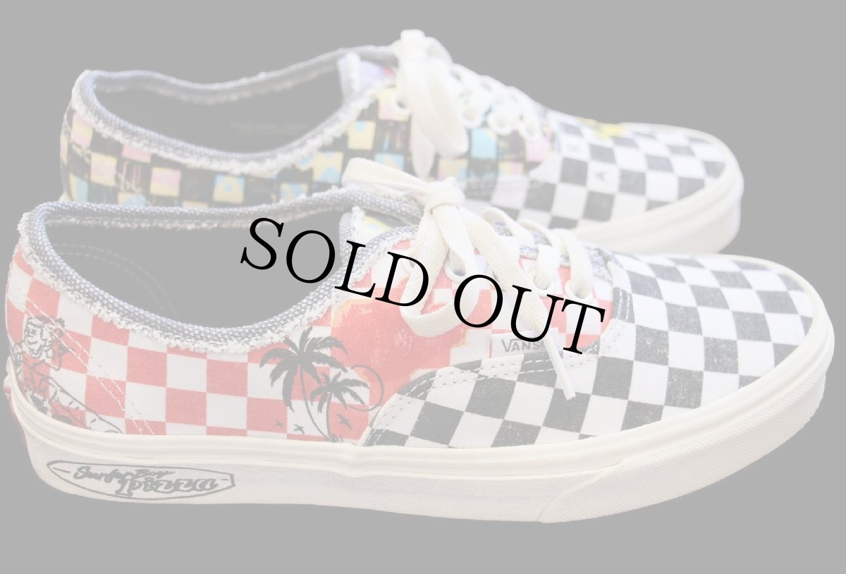 画像3: VANSバンズ×STRANGER THINGS Surfer Boy Pizza チェッカーフラッグ AUTHENTICオーセンティック 8/26cm★スニーカー (3)