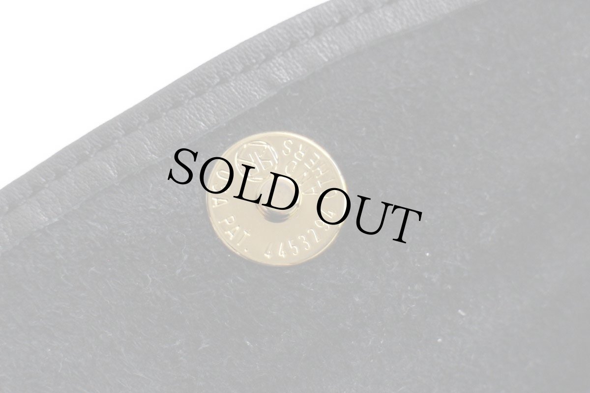 画像8: USA製 Libaire レザー ショルダーバッグ ブラック (8)