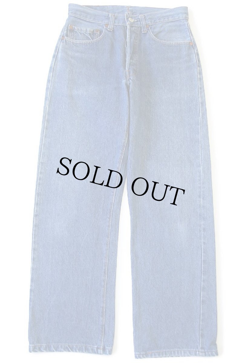 画像2: 80s USA製 Levi'sリーバイス 501 66後期 デニムパンツ カスタム w29 (2)