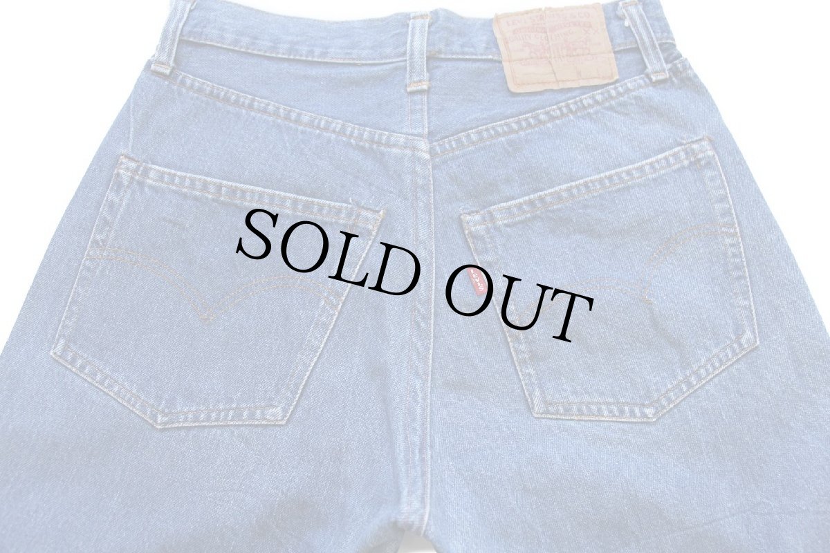 画像5: 80s USA製 Levi'sリーバイス 501 66後期 デニムパンツ カスタム w29 (5)