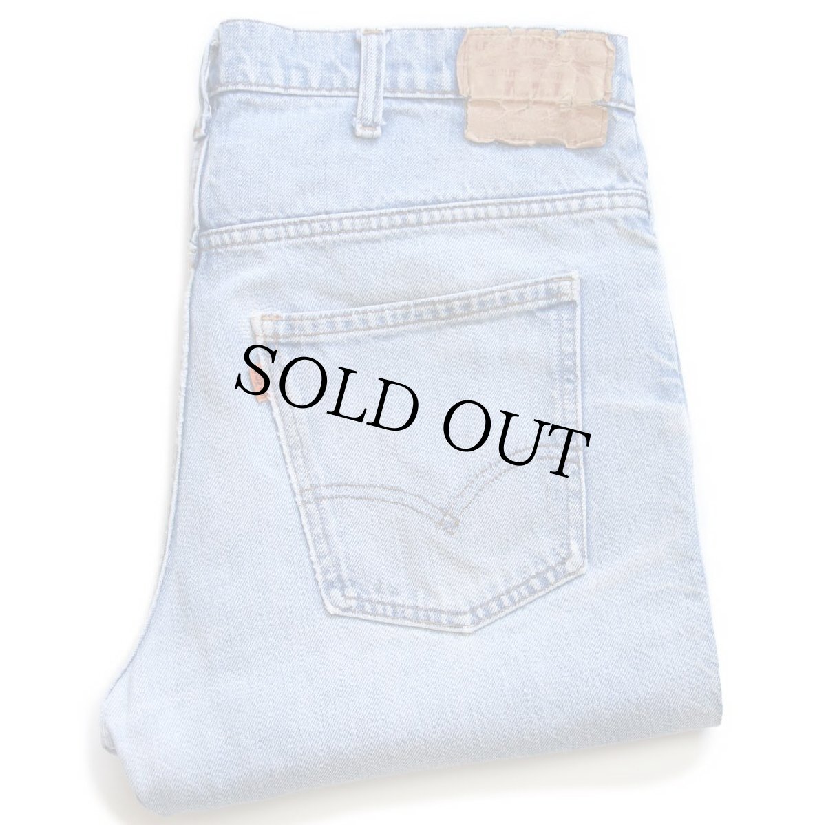 画像1: 70s USA製 Levi'sリーバイス 519 ペンキ飛び デニムパンツ w34 L31 (1)