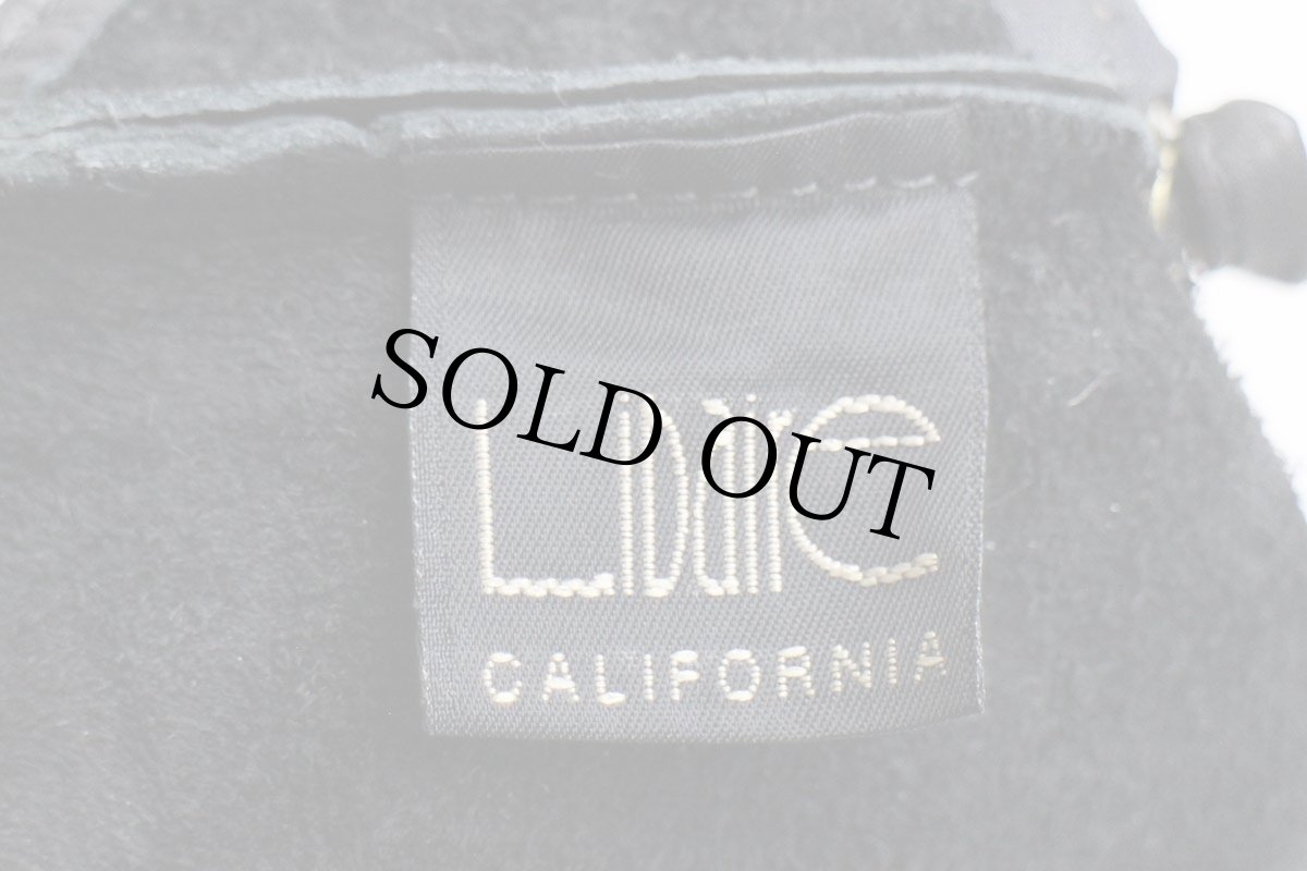 画像6: USA製 Libaire レザー ショルダーバッグ ブラック (6)