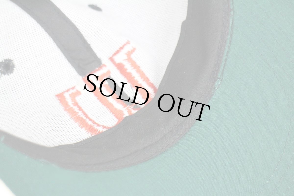 画像8: Wilsonウィルソン TITANIUM Staff Fat Shaft ロゴ刺繍 ツートン 切り替え コットンキャップ 黒×ベージュ (8)