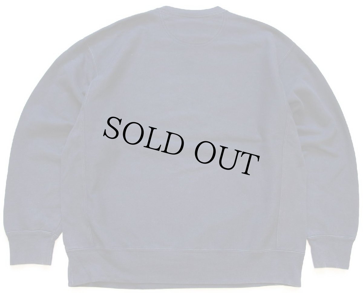 画像2: 00s Championチャンピオン UCLA 1919 二段中抜きプリント リバースウィーブ スウェット 紺 L (2)