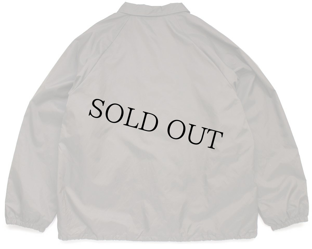 画像2: 90s USA製 K-Products J.B.HUNT パッチ付き ナイロン コーチジャケット 焦げ茶 L (2)