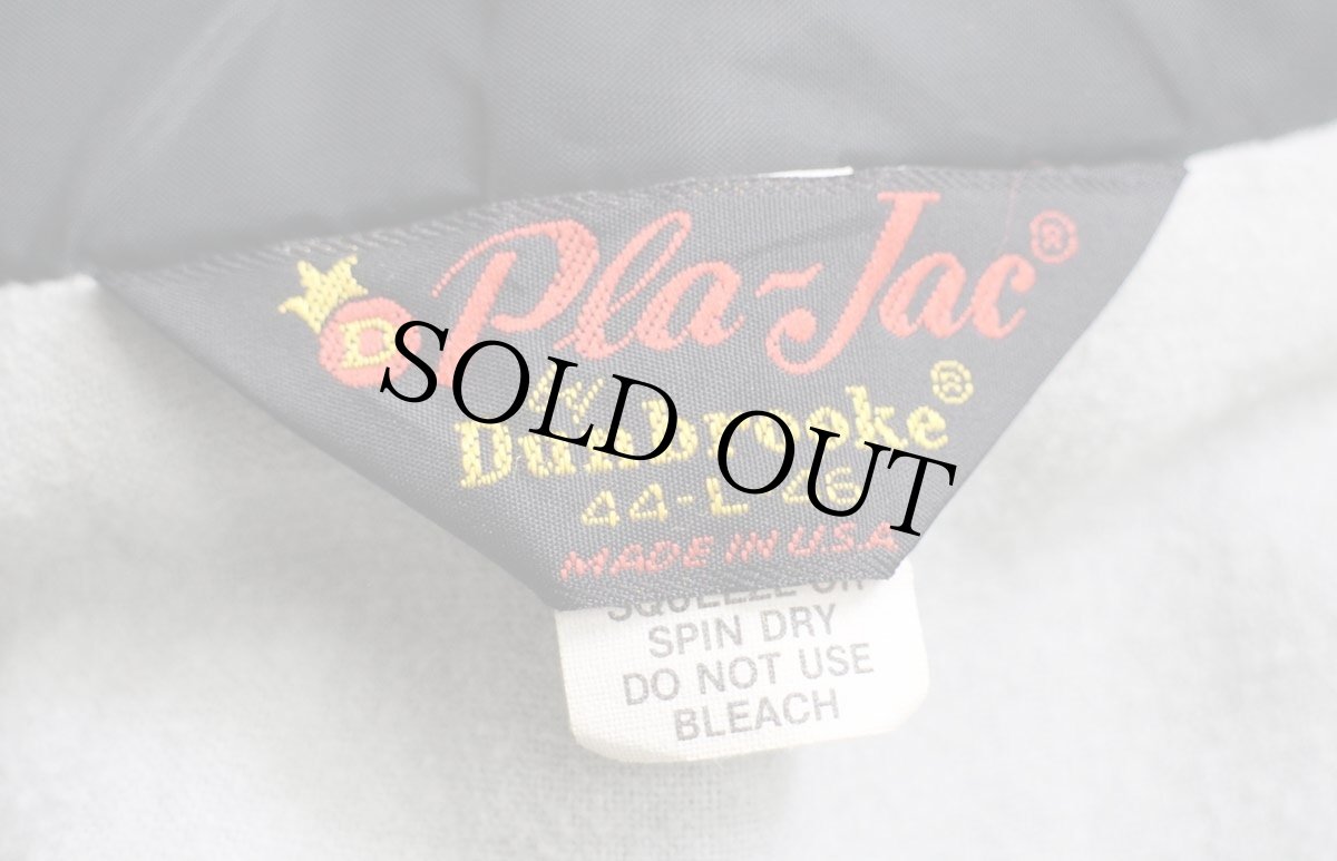 画像5: 90s USA製 Pla-Jac Dunbrooke ITALIAN RACING TEAM Chevrolet Corvette シボレー コルベット 刺繍 ナイロン コーチジャケット 黒 L (5)