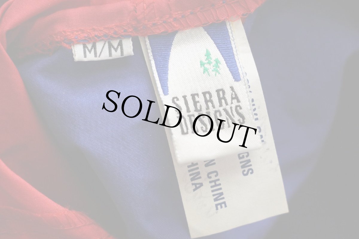 画像4: 90s SIERRA DESIGNSシエラデザイン マルチカラー ナイロン アノラックパーカー M (4)