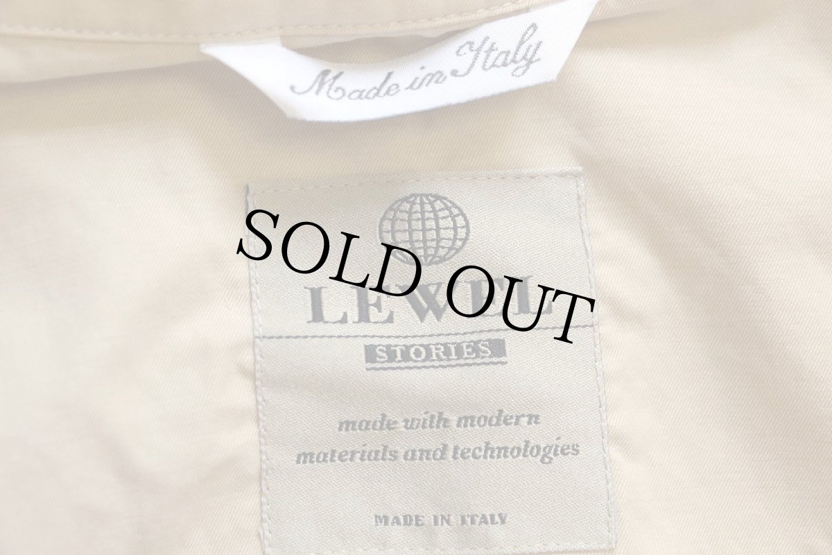 画像4: イタリア製 LEWEL フィールドコート クリーム★ジャケット (4)