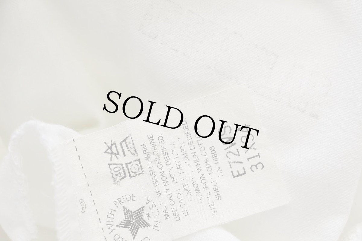 画像6: 80s USA製 carharttカーハート コットン ペインターパンツ 生成り w31 L34 (6)