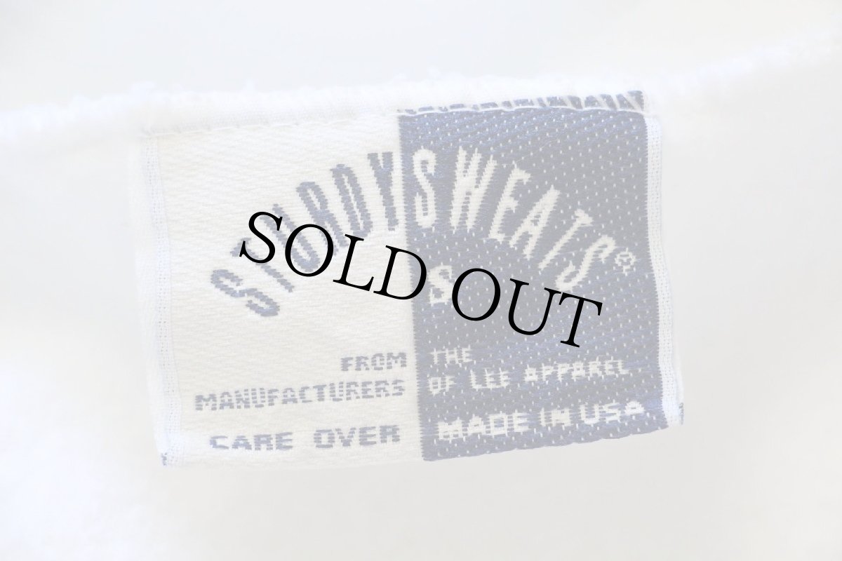 画像6: 90s USA製 STURDY SWEATS by Leeリー 無地 スウェットパンツ 白 S (6)