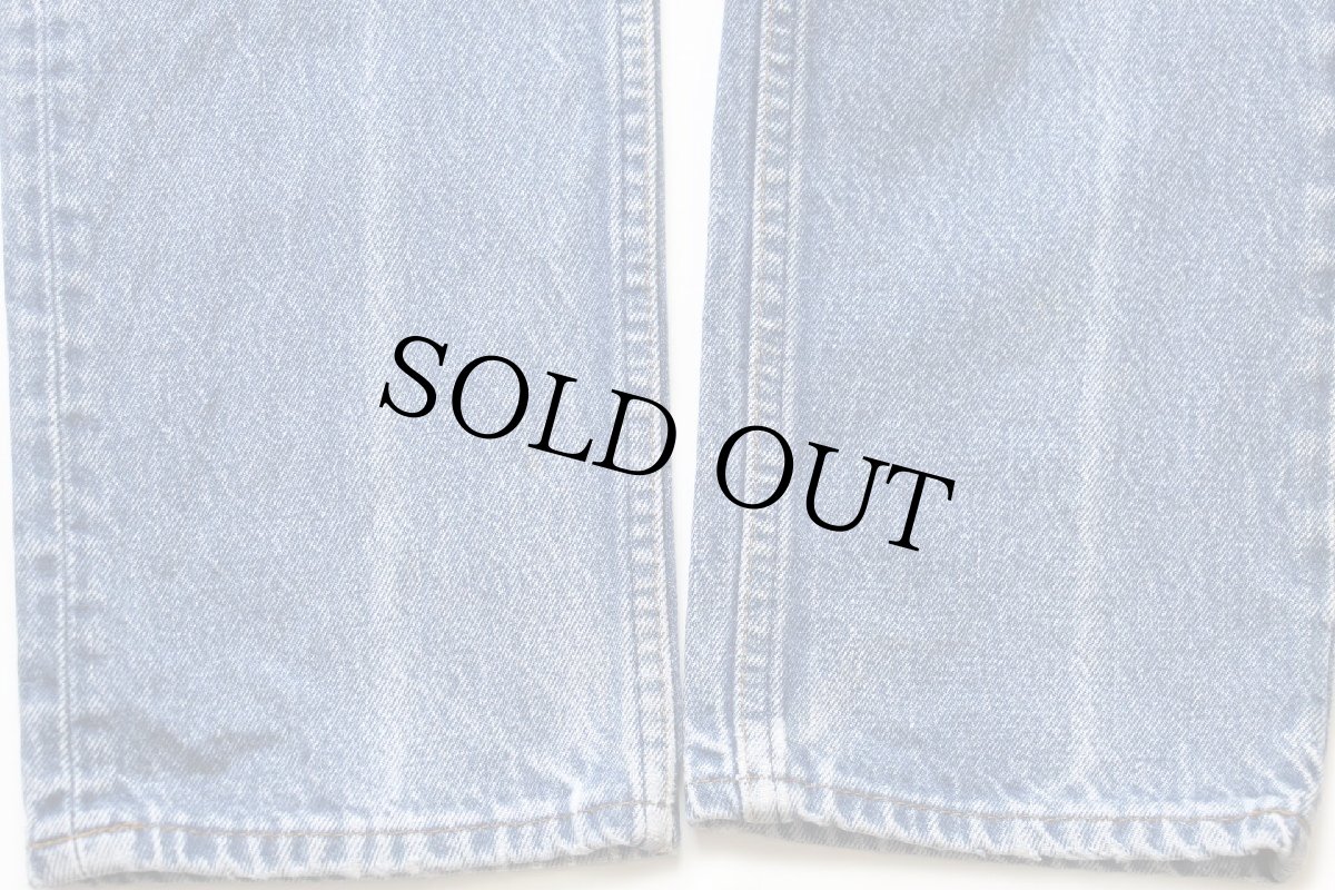 画像9: 80s USA製 Levi'sリーバイス 501 デニムパンツ ヒゲ w27 (9)