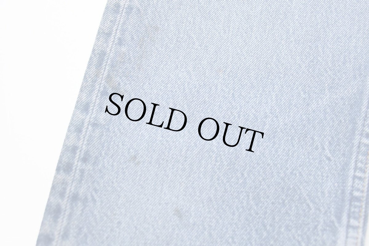 画像8: 80s USA製 Levi'sリーバイス 501 デニムパンツ ヒゲ w27 (8)