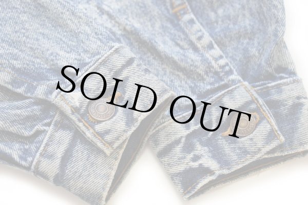 80s USA製 Levi'sリーバイス 57508 ケミカルウォッシュ デニム