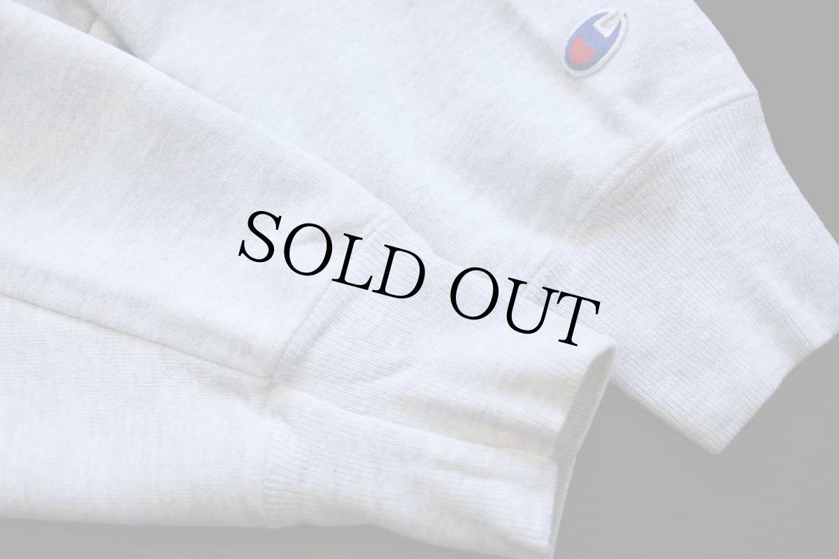 画像6: 00s Championチャンピオン LUTHER COLLEGE リバースウィーブ スウェットパーカー 杢グレー★フーディー (6)