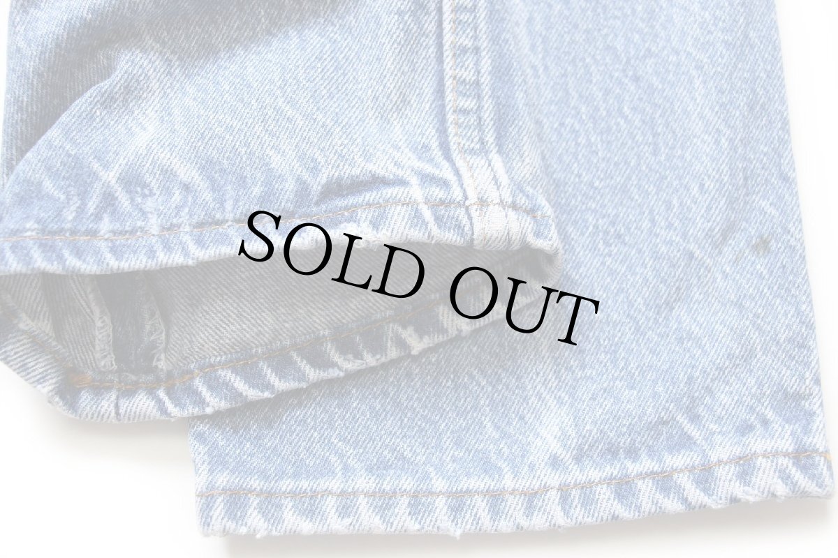 画像10: 80s USA製 Levi'sリーバイス 501 デニムパンツ ヒゲ w27 (10)